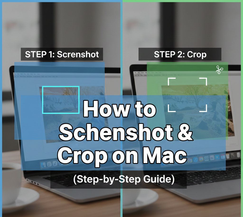 How to Screenshot on Mac and Crop (Step-by-Step Guide)