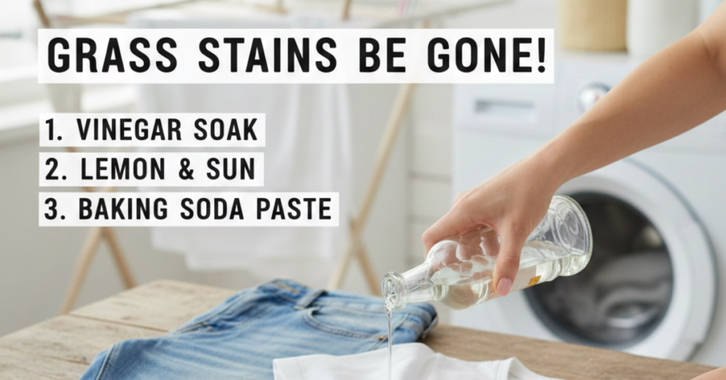 How to Get Grass Stains Out of Clothes (Step-by-Step Guide)