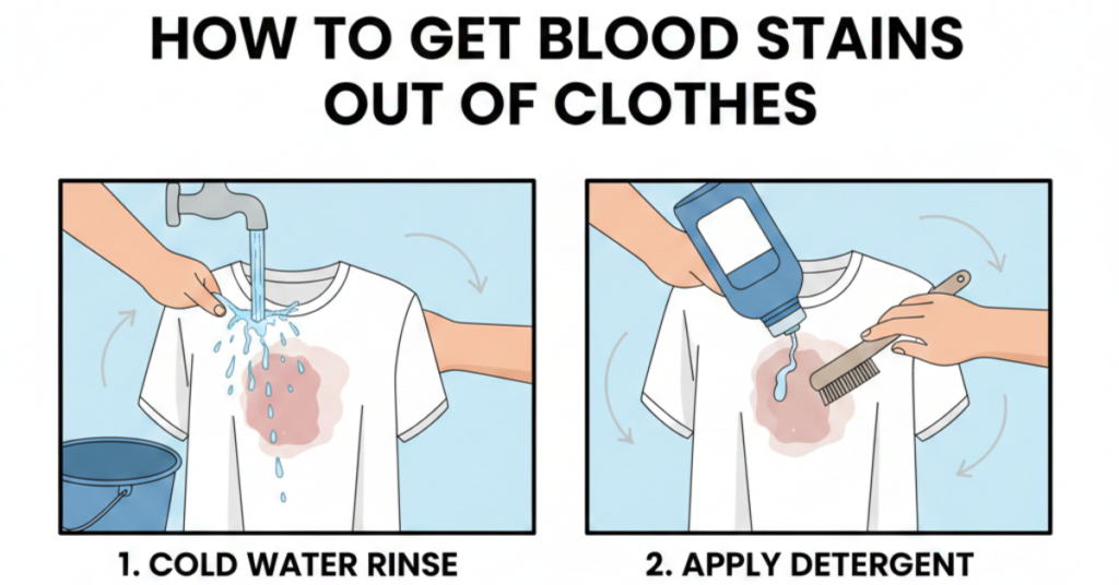 How to Get Blood Stains Out of Clothes (Complete Guide)