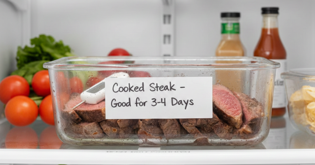 How Long Is Cooked Steak Good for in the Fridge?