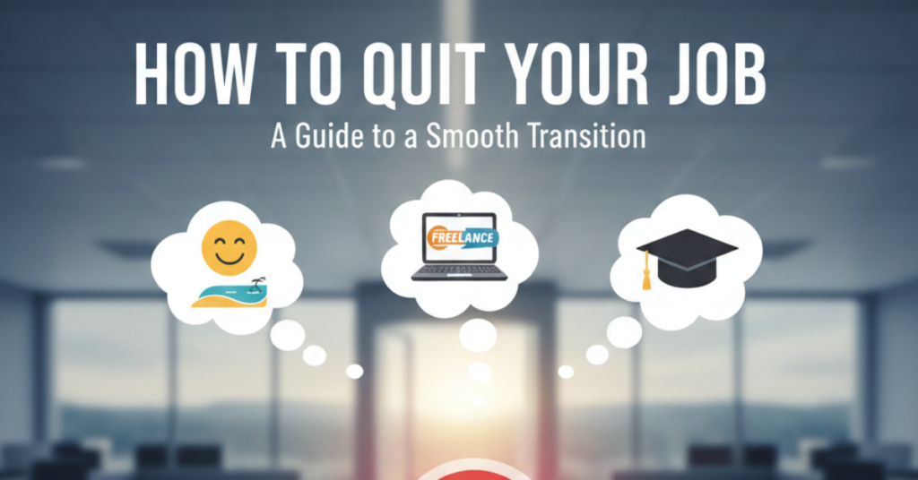 How to Quit a Job: A Clear, Honest Guide That Actually Helps