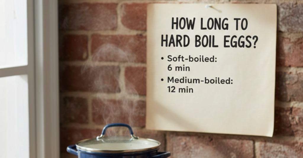 How Long to Hard Boil Eggs (No Guesswork Needed)