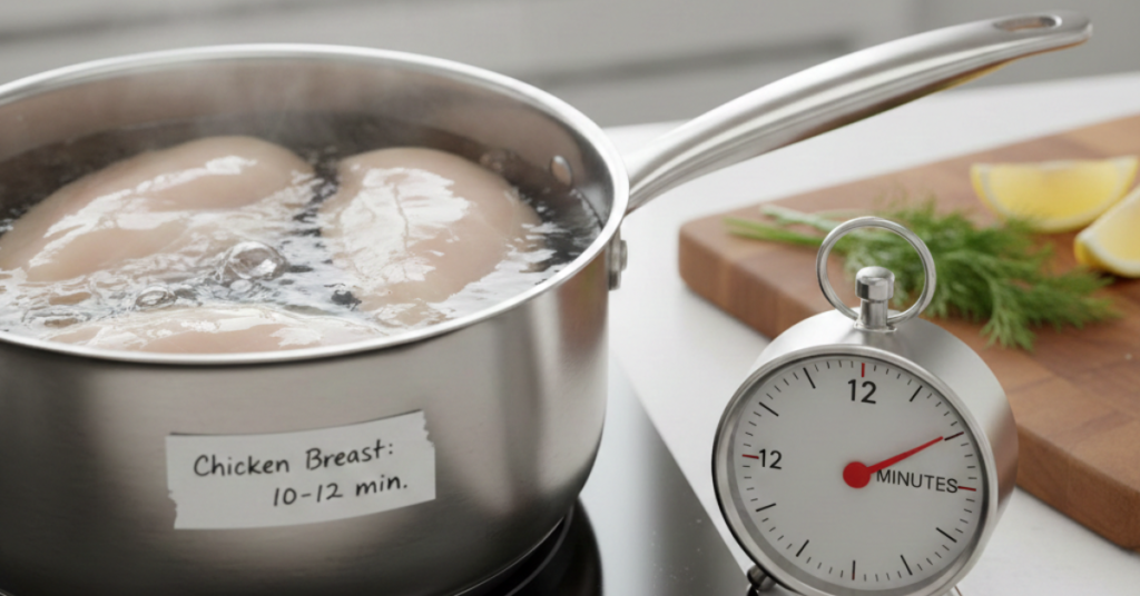 How Long to Boil Chicken Breast (A Simple, Foolproof Guide)