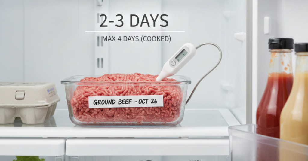 How Long Can Ground Beef Stay in the Fridge?