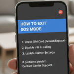 How to Get Phone Out of SOS Mode: Simple Fixes That Actually Work