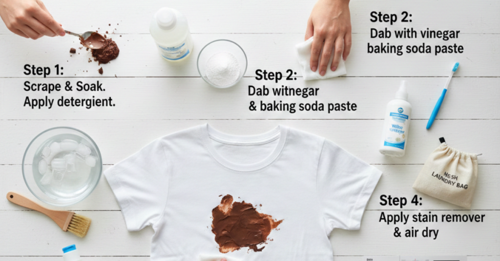 How to Get Chocolate Out of Clothes (Without Ruining Them)