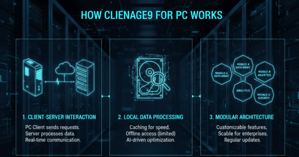 How Clienage9 for PC Works: A Complete Overview