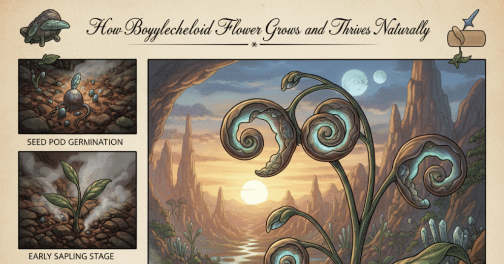 How Boylecheloid Flower Captures Attention and Grows Naturally