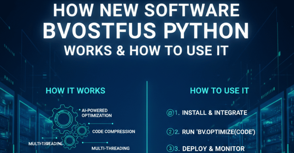 How New Software Bvostfus Python Works & How to Use It