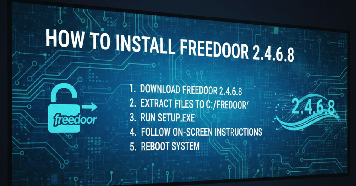 How to Install Freedoor2.4.6.8: Step-by-Step Guide for PC and Mac